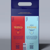 WIND & STONE – Подаръчна кутия (2 × 0.75 L)